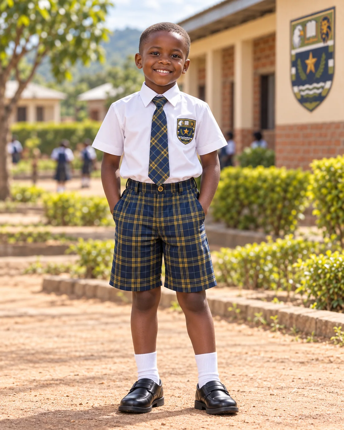 Pearl Quest boys' uniform
